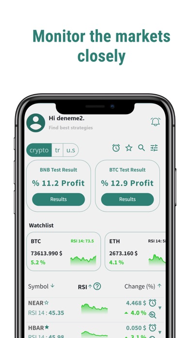 Trading&Backtest: Crypto&Stock Screenshot