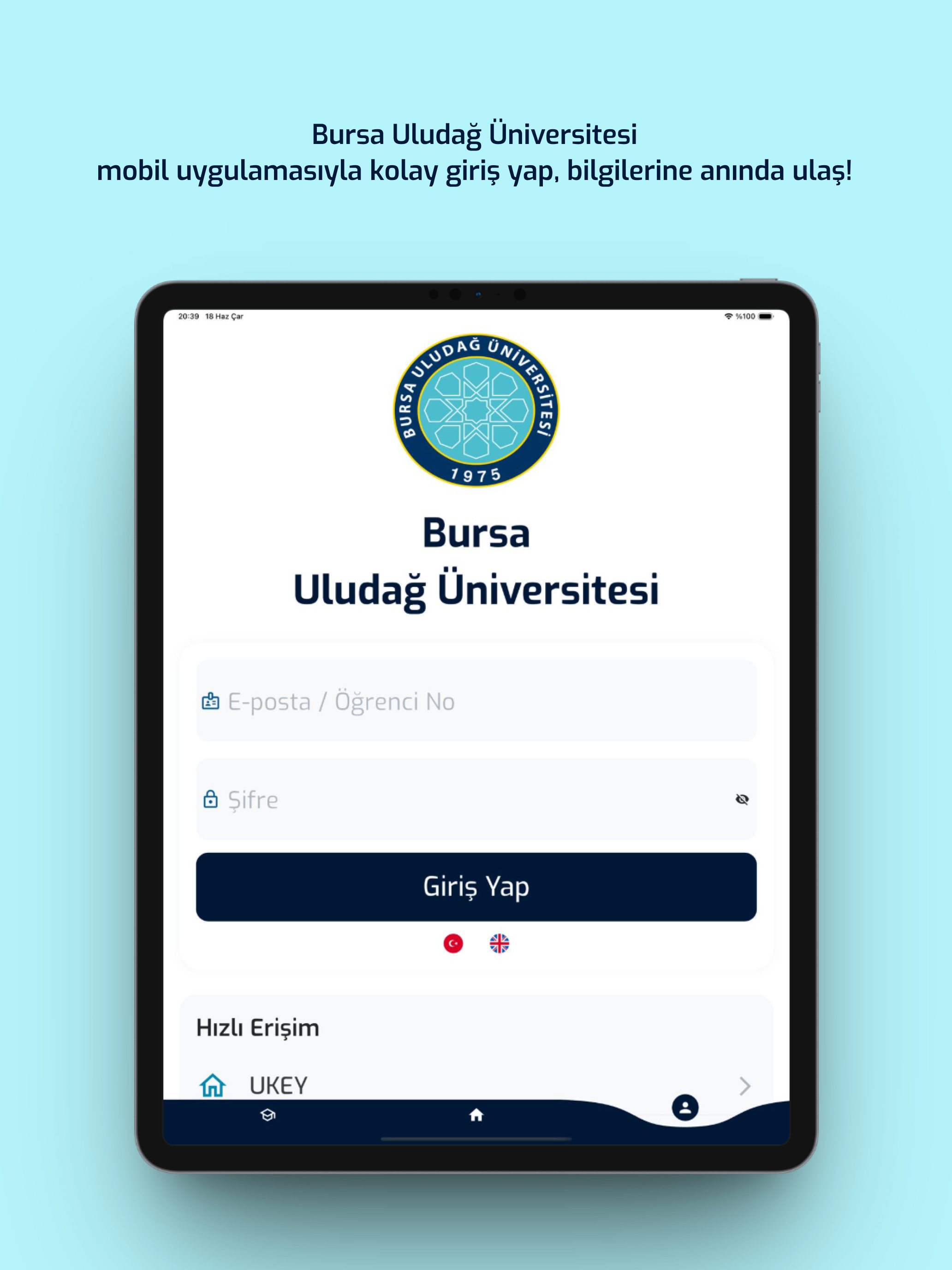 Bursa Uludağ Üniversitesi