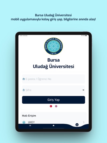Bursa Uludağ Üniversitesi iPad screenshot 4