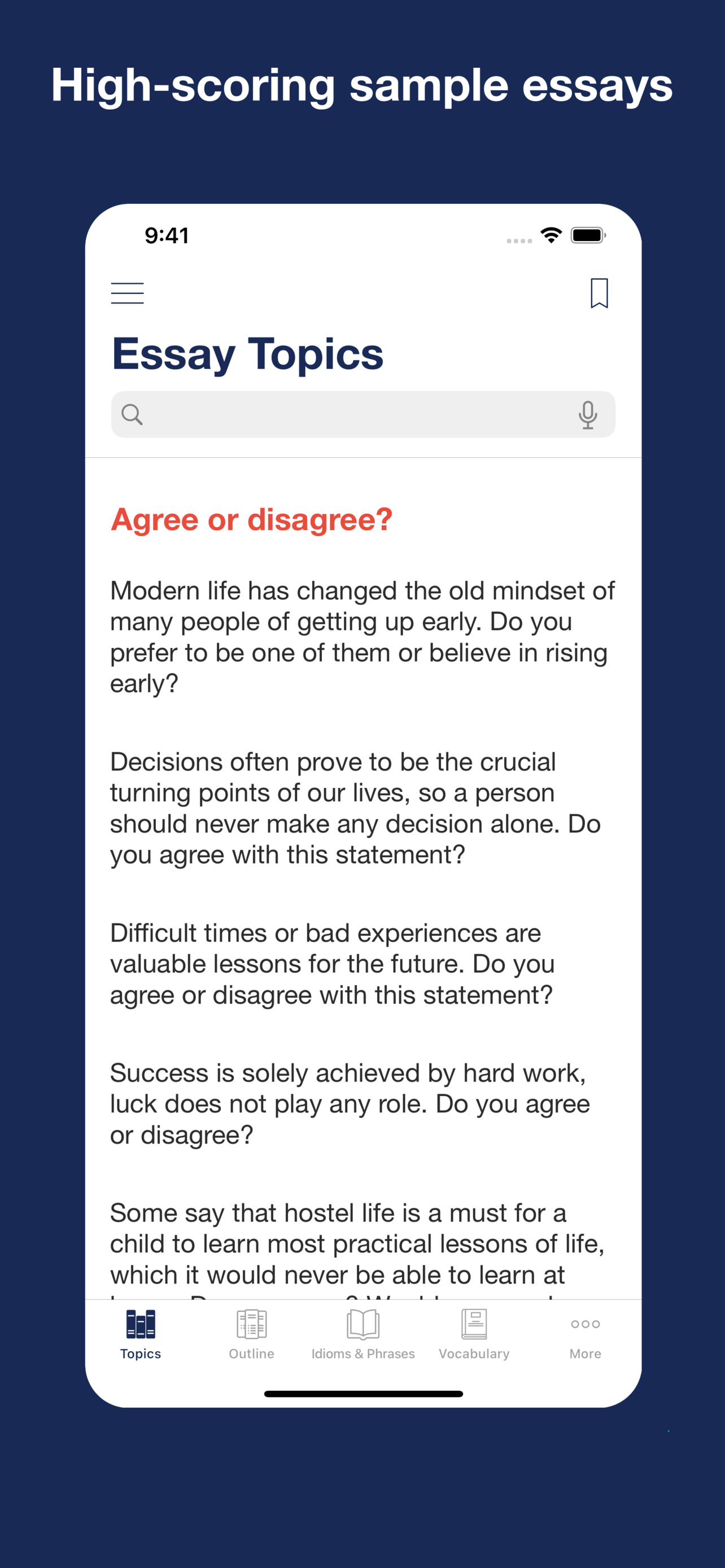 Mastering IELTS Writing