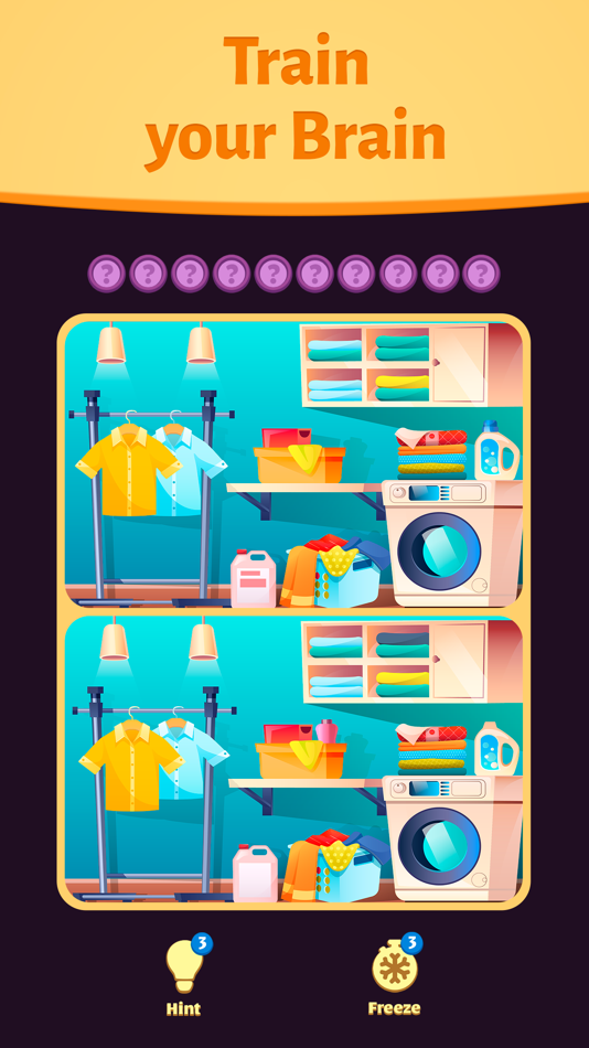 #4. Spot The Hidden Differences (iOS) 由: AI Games FZ