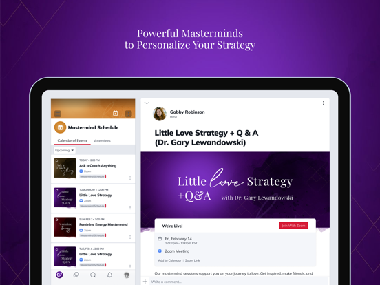 Love Strategies iPad screenshot 4 - Lifestyle app