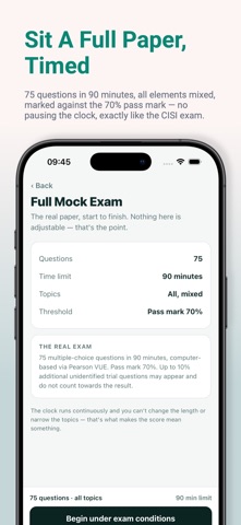 CISI Ready - UKFR Exam Prep Screenshot 3 of 6