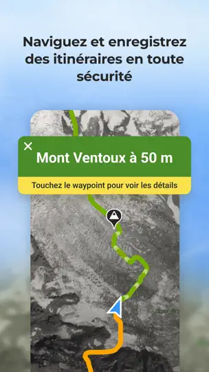 Capture d'écran de Wikiloc - Itinéraires Du Monde sur iPhone 2