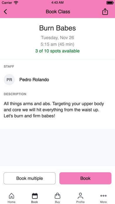 HD Fitness Screenshot