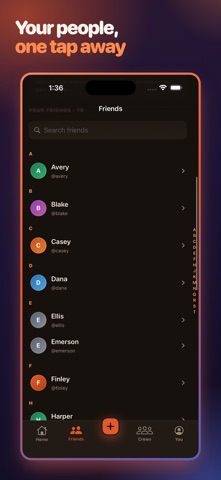 Kismet: Group Plans, Decided iPhone screenshot