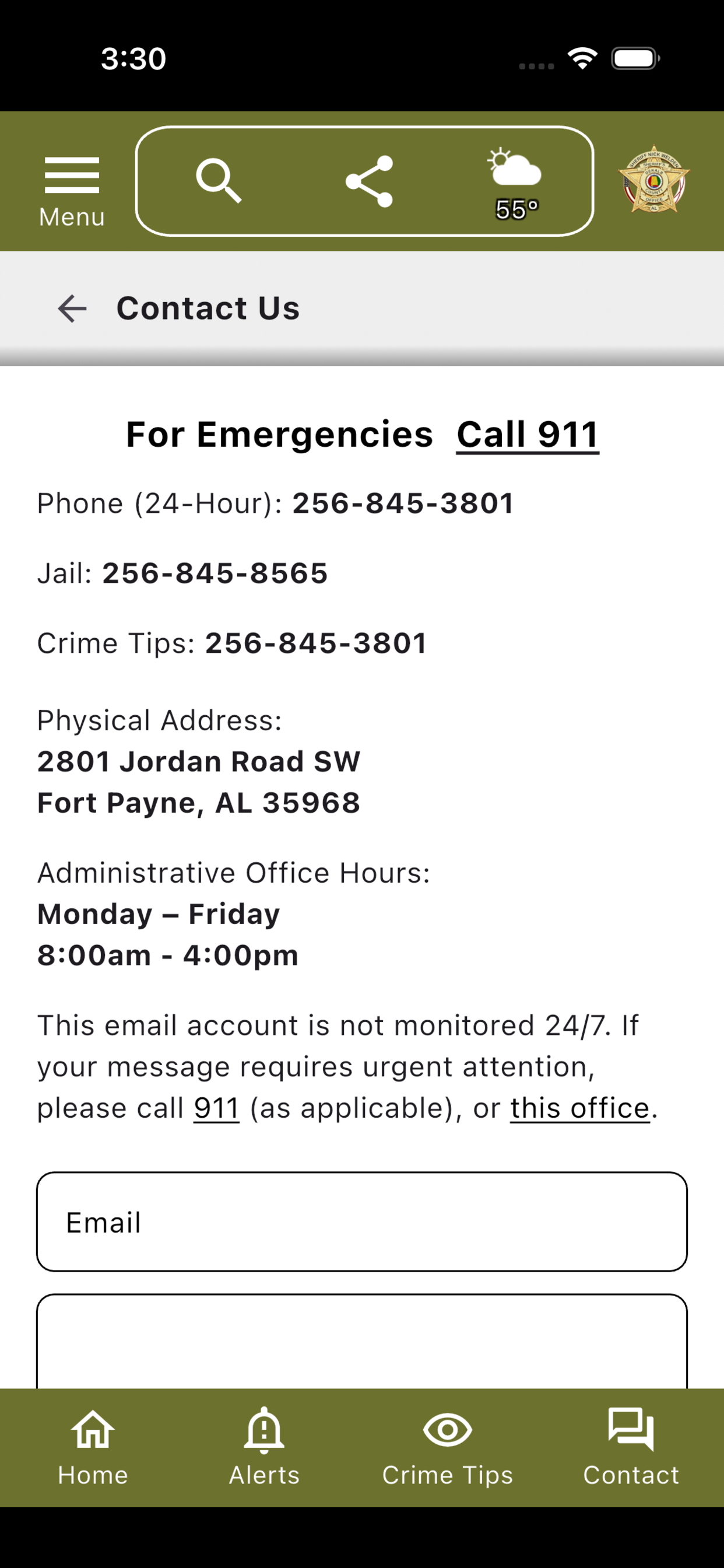 Dekalb County Sheriff Alabama screenshot 4