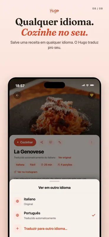 Chef Hugo: Receitas e Cozinha screenshot 8 of 8