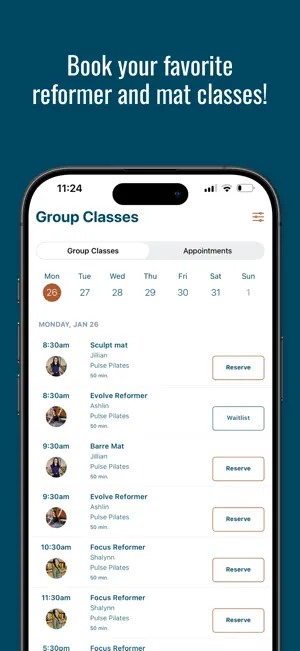 Pulse Pilates Blacksburg screenshot 3