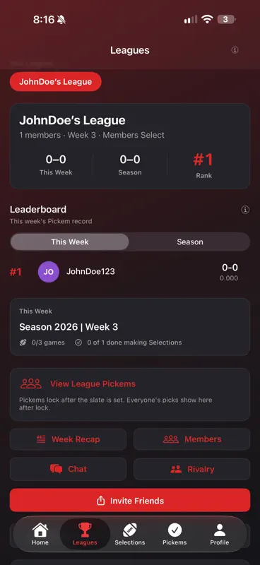 CFB Pickems screenshot 5 of 6