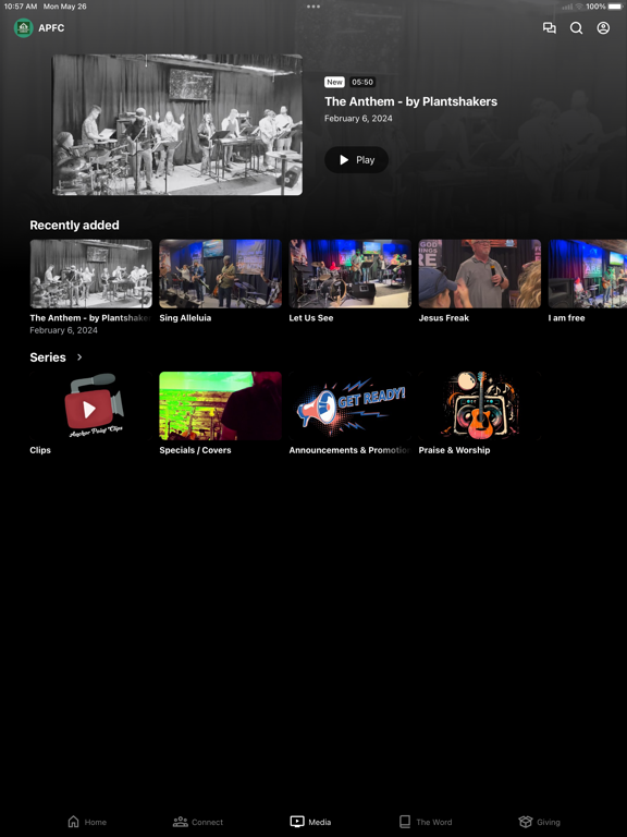 Anchor Point Family Church iPad screenshot 3 - Education app