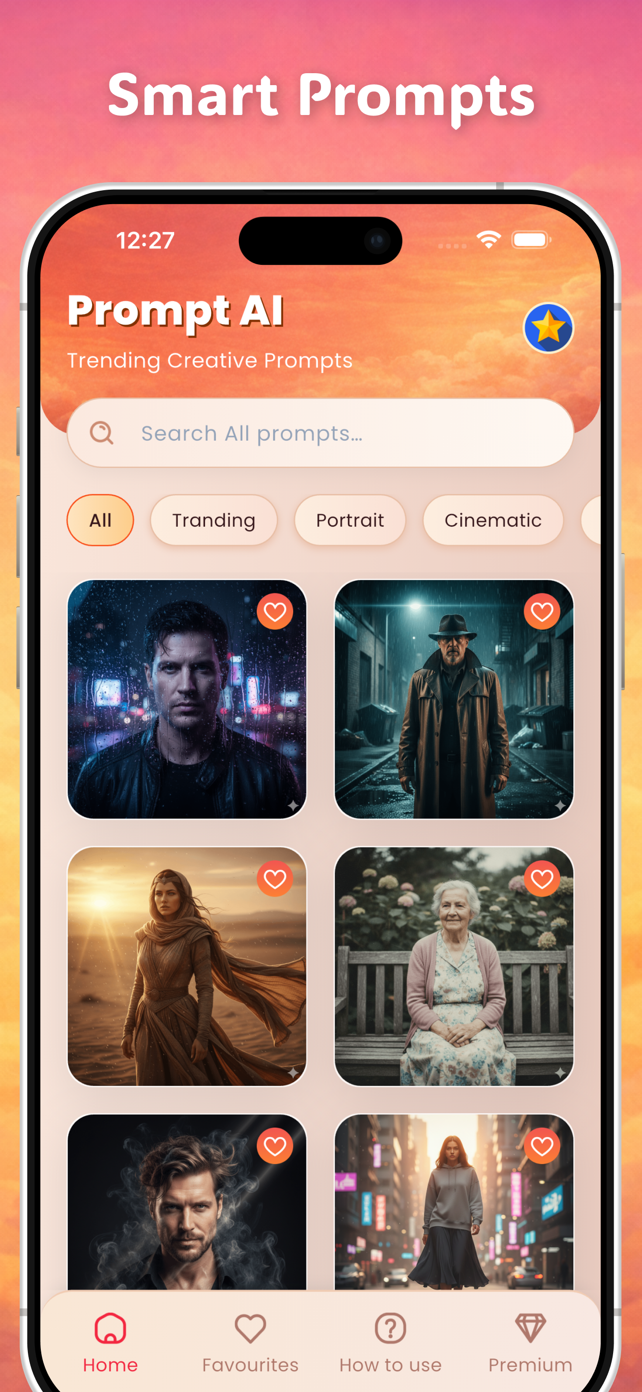 Prompt AI Photo Gallery