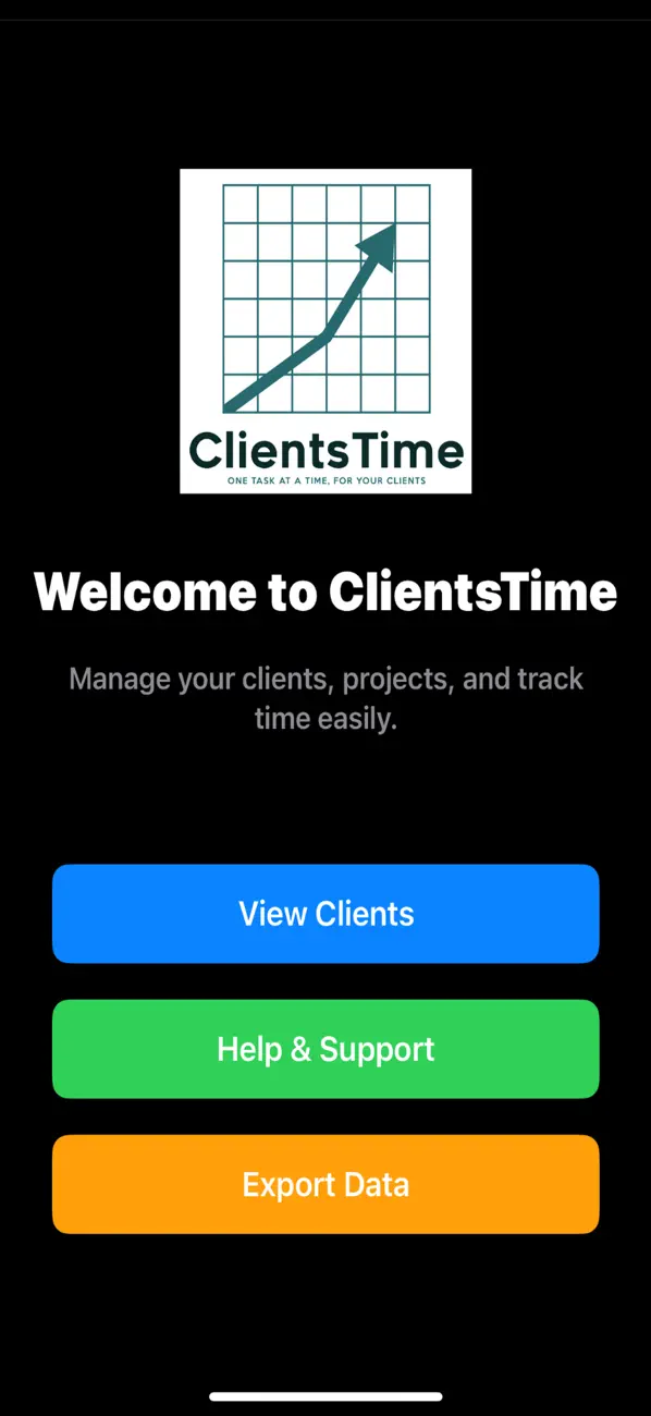 Screenshot #1 pour ClientsTime