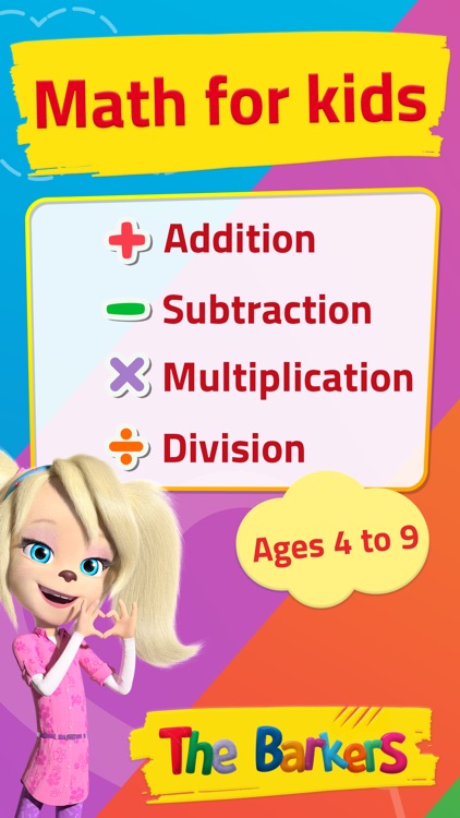 Math Learning game for kids 1C