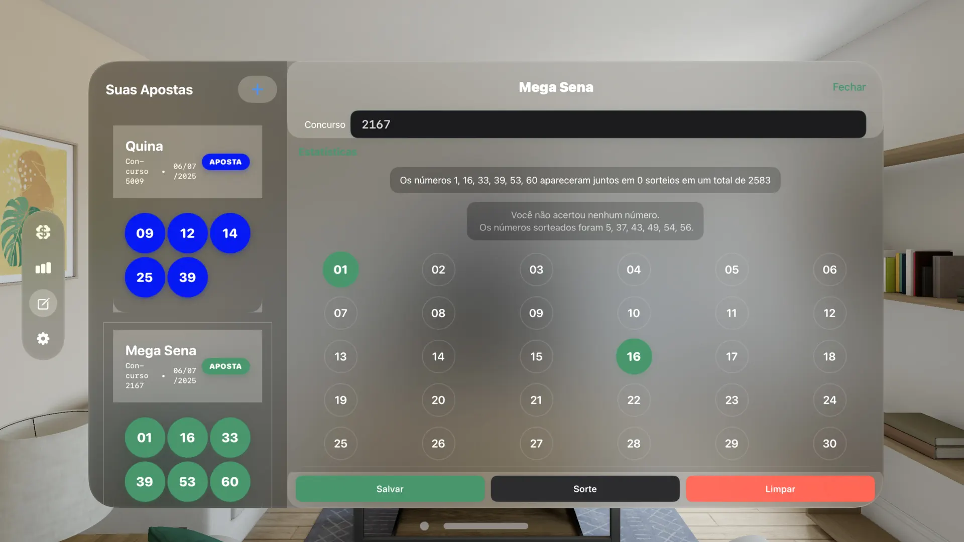Loterias Da Sorte screenshot 3