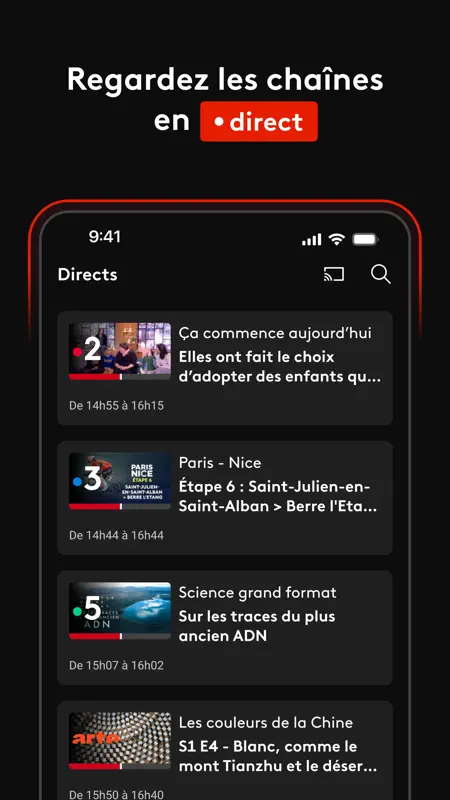 france.tv: direct et replay TV screenshot 2 of 7