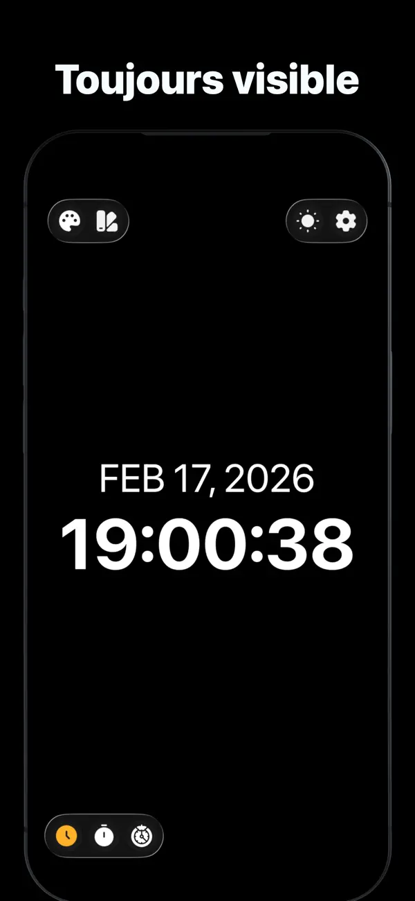 Screenshot #1 pour Stand Clock Display