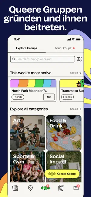 Lex: App für queere Menschen iPhone screenshot 4