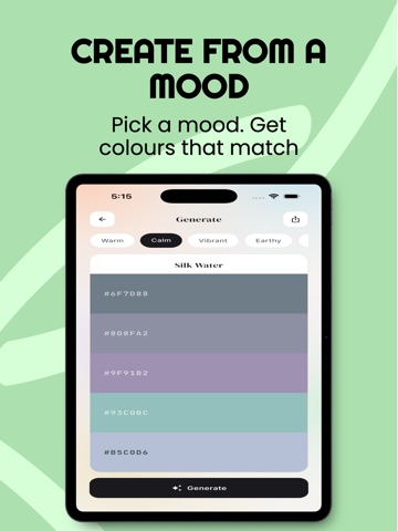 Palettely : Color Palettes ipad screenshot 4