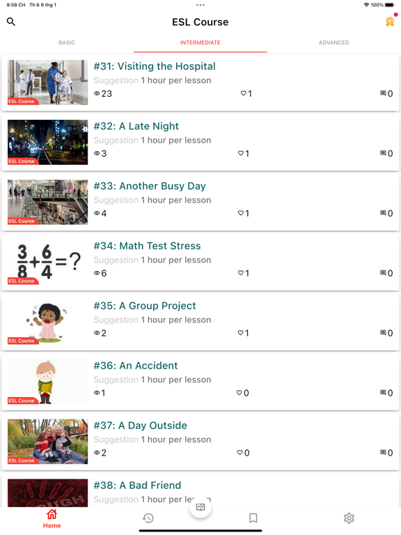 Screenshot #4 pour Basic English - ESL Course