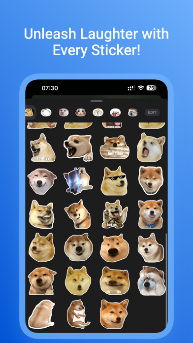 Shiba Dog Meme Screenshot