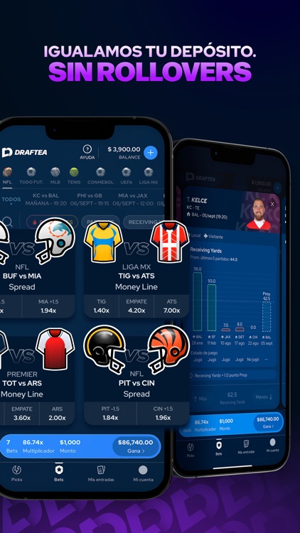 Draftea - Apuestas Deportivas