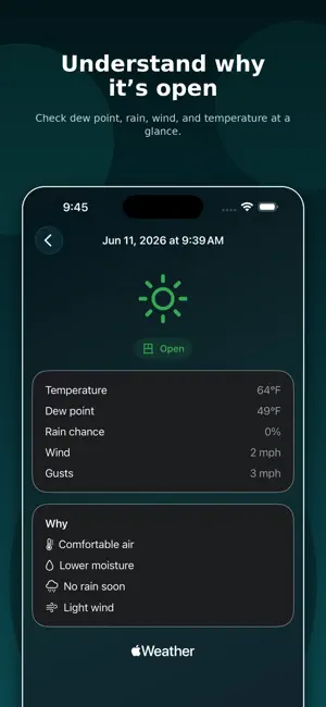 OpenAir: Window Weather screenshot 3
