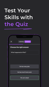 Train English: Listening Audio screenshot