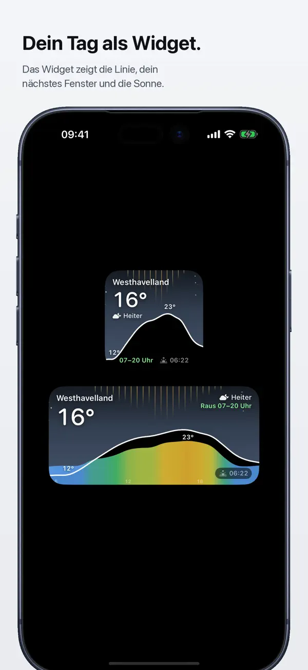 Anemogram - Wettervorhersage iPhone App Screenshot 8 – Wetter