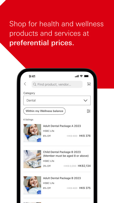 HealthyLife by HSBC Life Screenshot