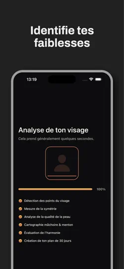 Capture d'écran de AuraChad: Analyse Du Visage IA sur iPhone 2
