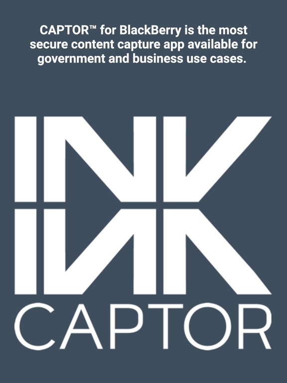 CAPTOR for BlackBerry iPad screenshot 10 - Photo & Video app