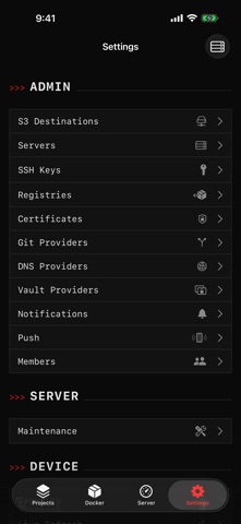Dokploy Client screenshot