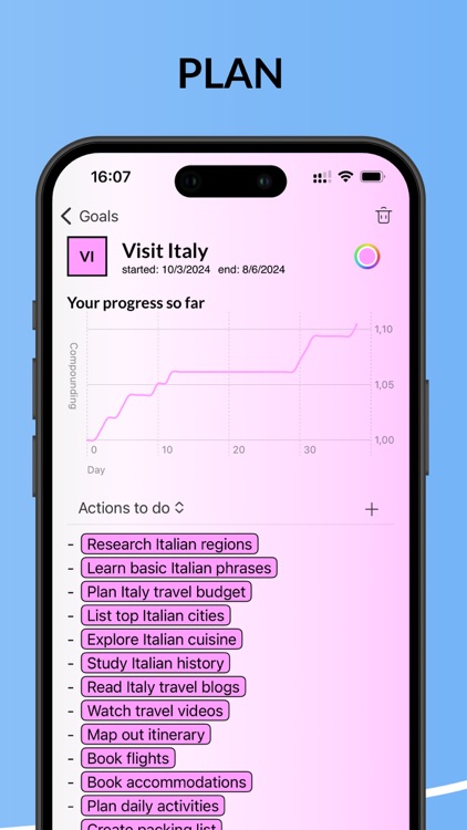 Showing Up Organize your life screenshot-3