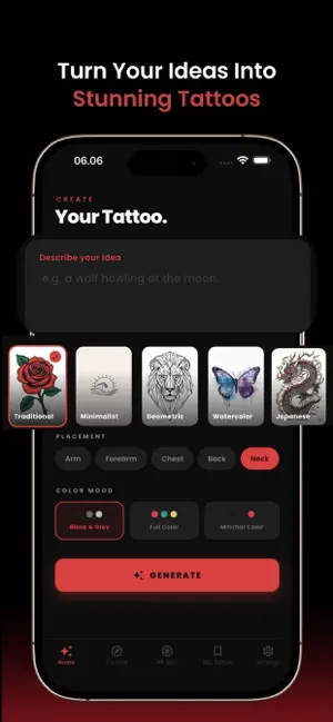 InkCraft Tattoo AI screenshot 4