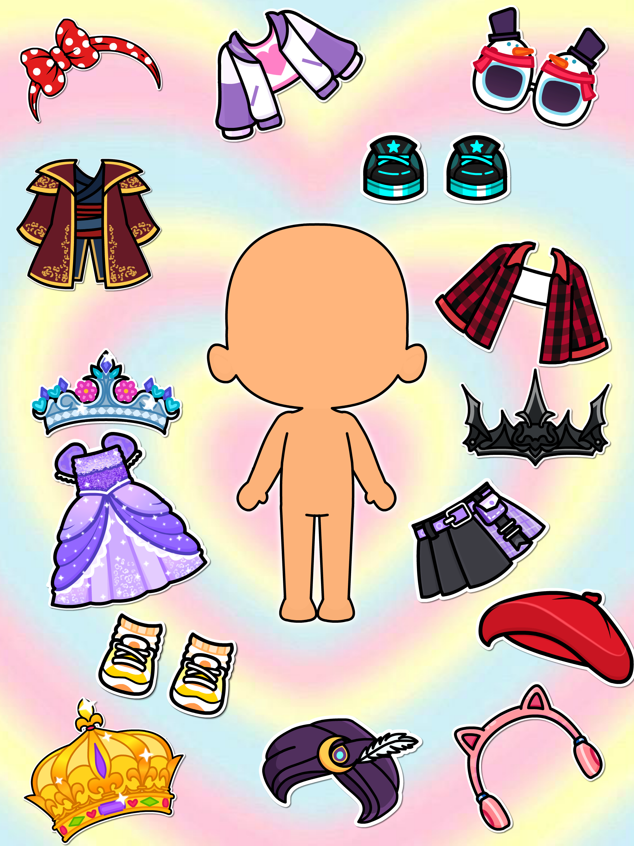 Chibi Dolls - Character Maker screenshot 11