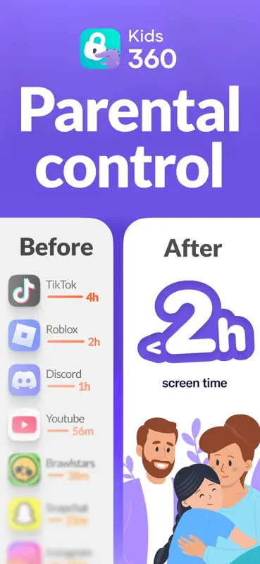 Kindersicherung app Kids360 screenshot 1 of 7