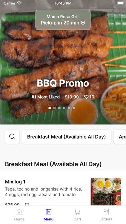 Mama Rosa Grill Online