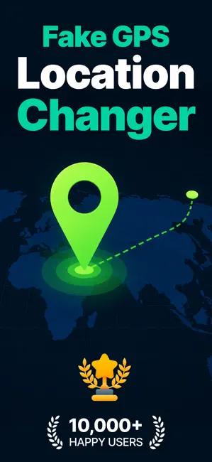 Fake GPS Location Changer iPhone screenshot 1