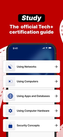 CompTIA Tech+ Practice Tests screenshot