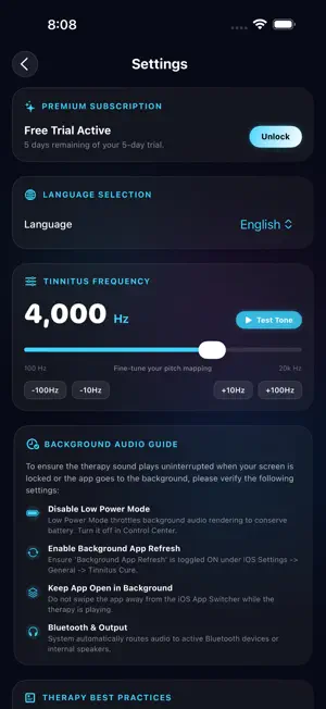 Tinnitus Cure screenshot 4