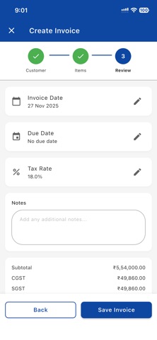 Simple Invoice - 账单制作器 screenshot