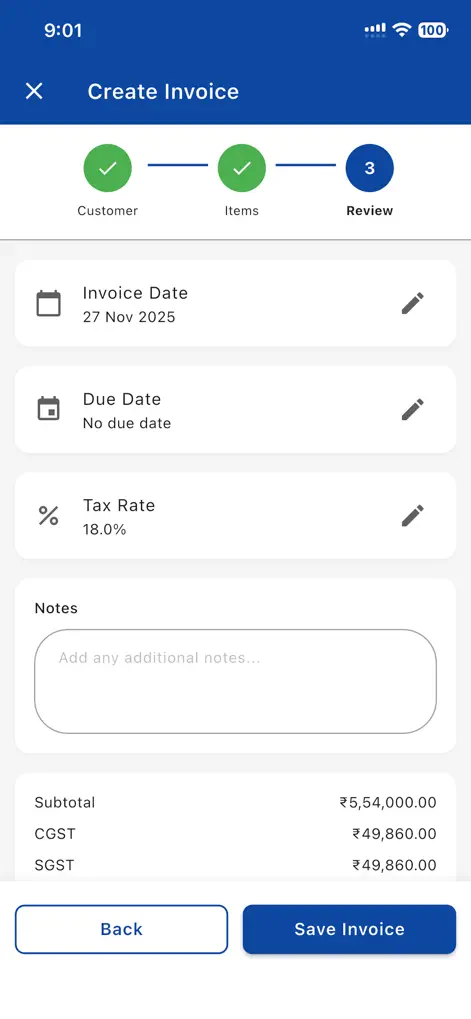 Invoice & Receipt Maker - Finance App | MWM