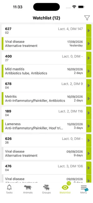 smaXtec screenshot 4