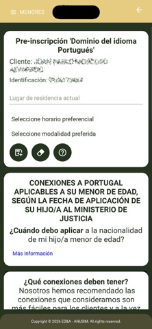 PortuTrack iPhone screenshot