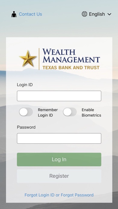 Texas Bank & Trust Screenshot