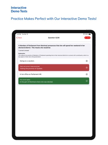 Citizenship Canada 2026 Kit iPad screenshot