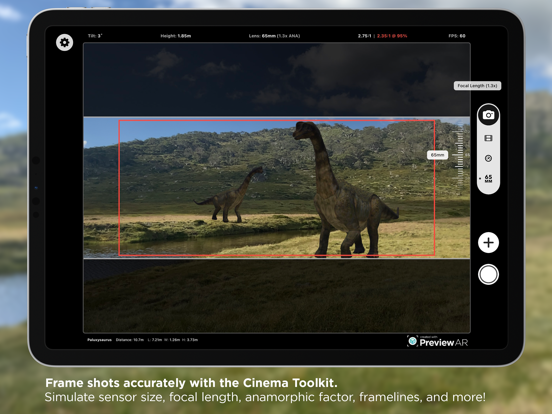 Screenshot #5 pour PreviewAR - VFX Viewfinder