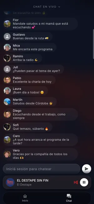 El Destape Radio screenshot 3