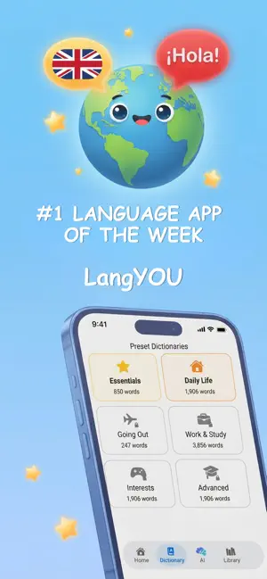 LangYOU – Read & Learn screenshot 1